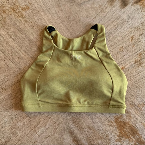 Fleo Amber Green Jourdaine Bra - Picture 1 of 5